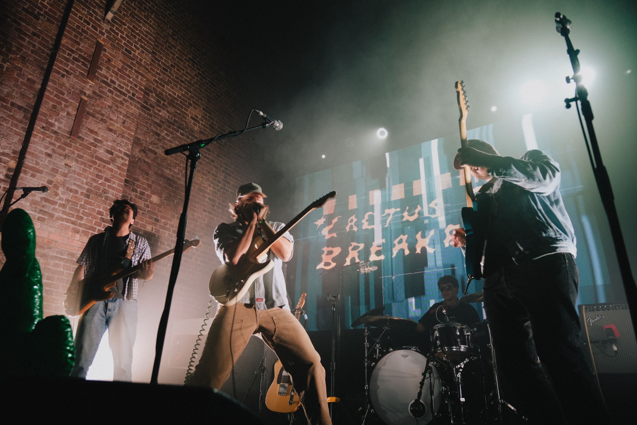 Cactus For Breakfast live on stage