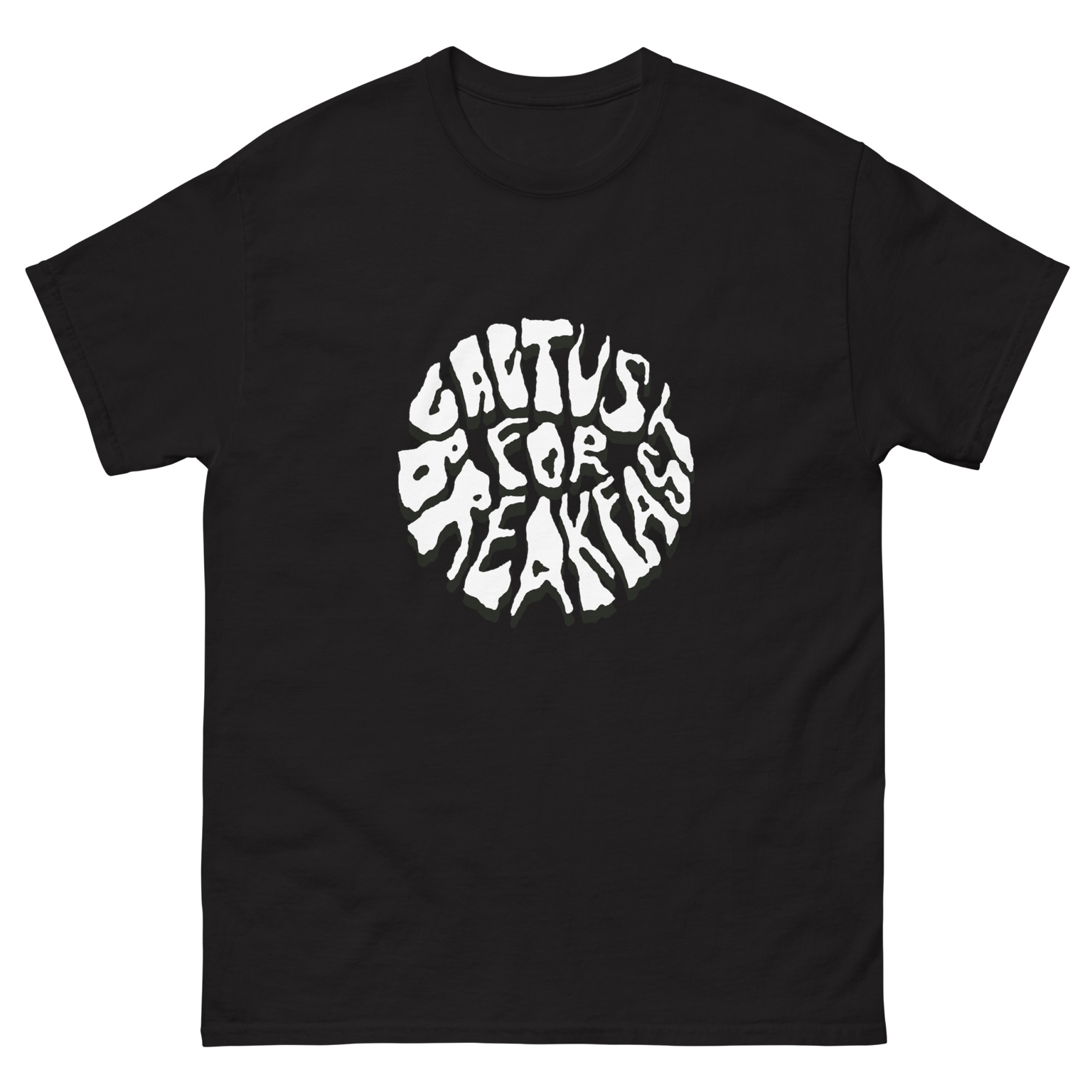 Black Cactus For Breakfast T-shirt
